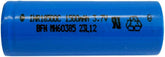 BFN Li-ion rechargeable ICR18500 18500 1500 mah (10C) battery cell (UL)